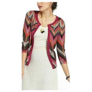 Anthropologie “Seared Chevrons Cardigan” – Size M